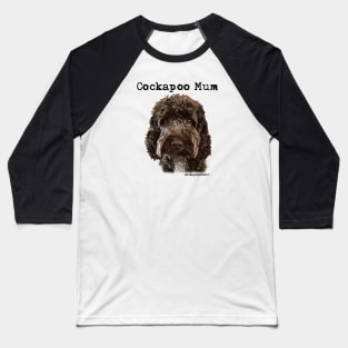 Cockapoo Dog Mum Baseball T-Shirt